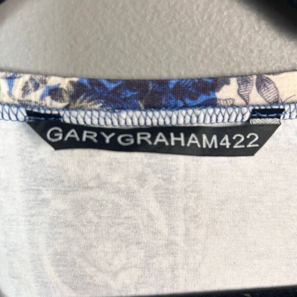 GaryGraham422 t-shirt Women’s One Size / Large printed scroll floral art - Picture 7 of 7